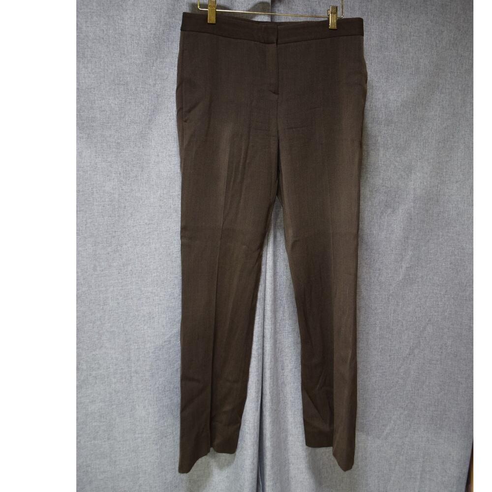Theory Women’s Slim Fit Brown Dress Pants Size 4
